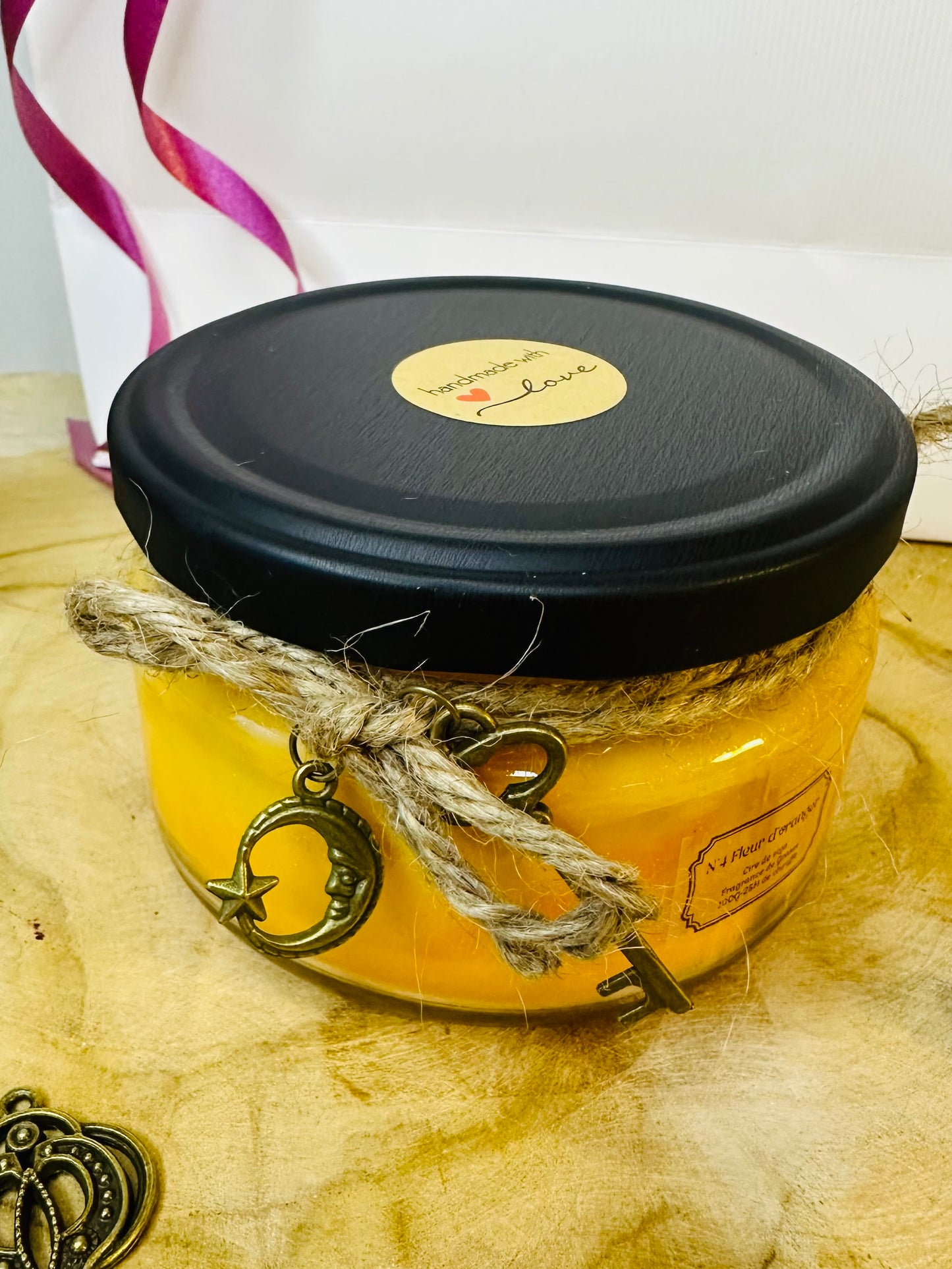Bougie Signature N’4 Fleur d’oranger PF