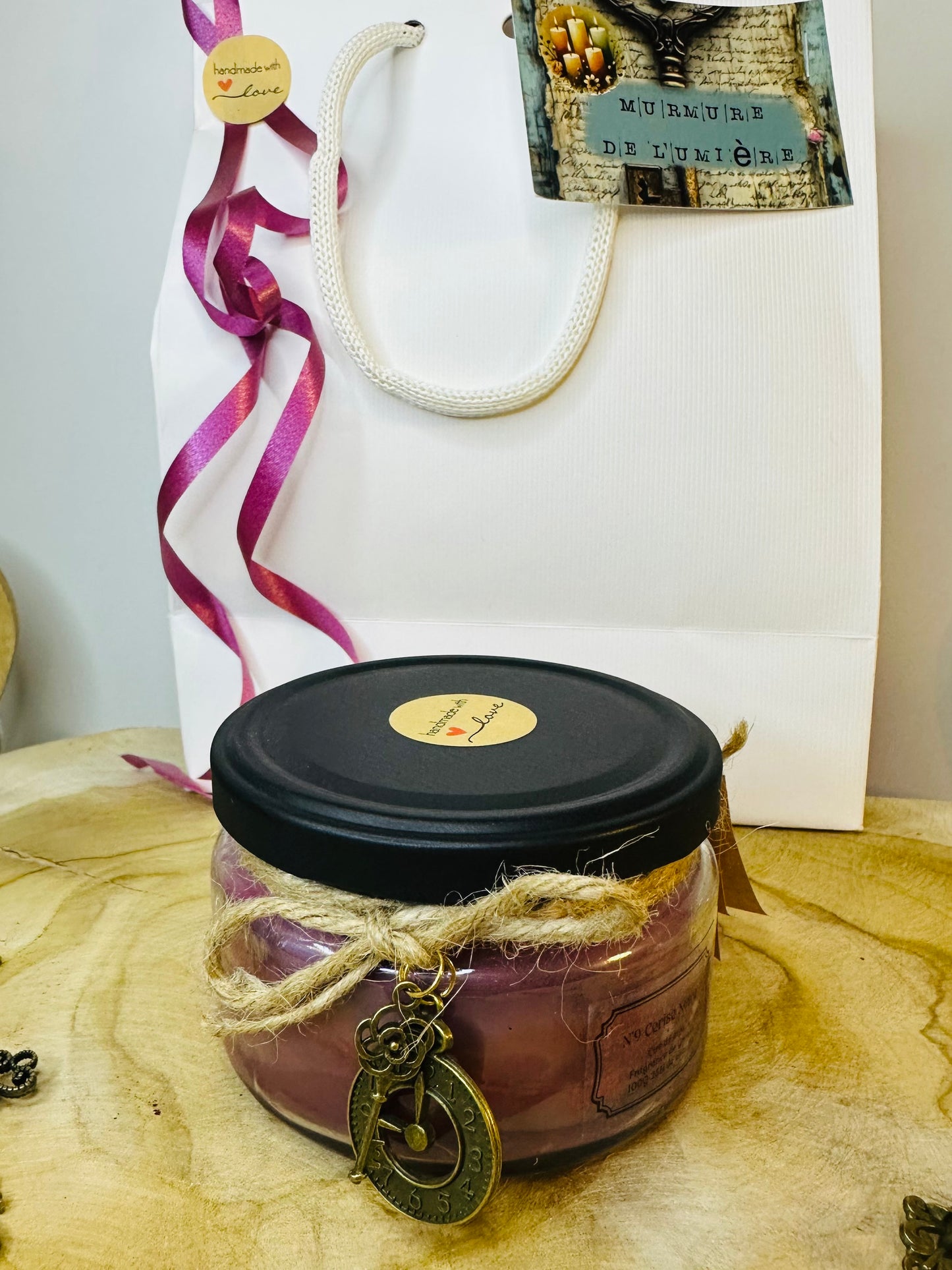 Bougie Signature N’9 Cerise Noire - Petit format