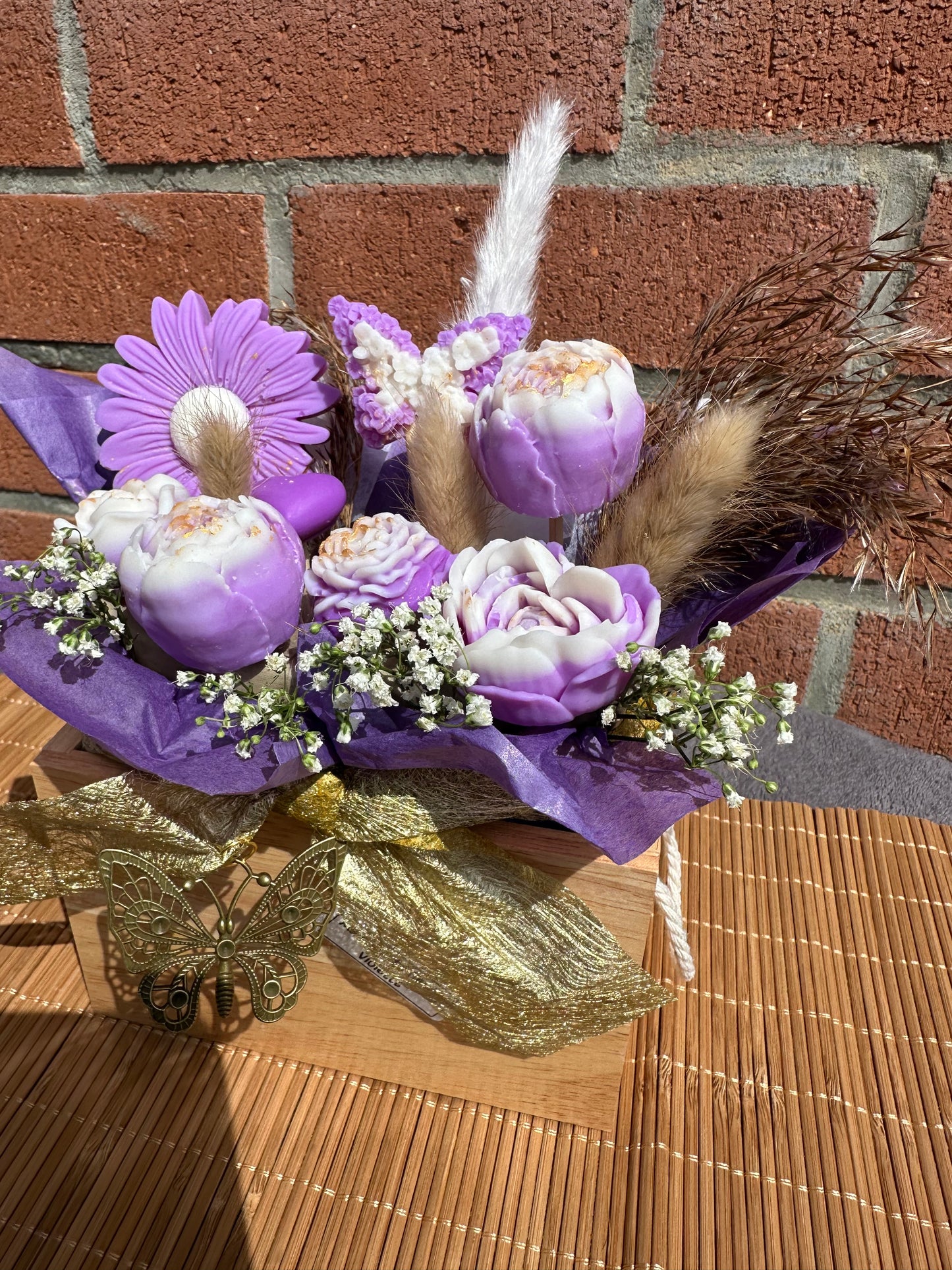 Ma cagette fleurie fondants parfumés VIOLETTE
