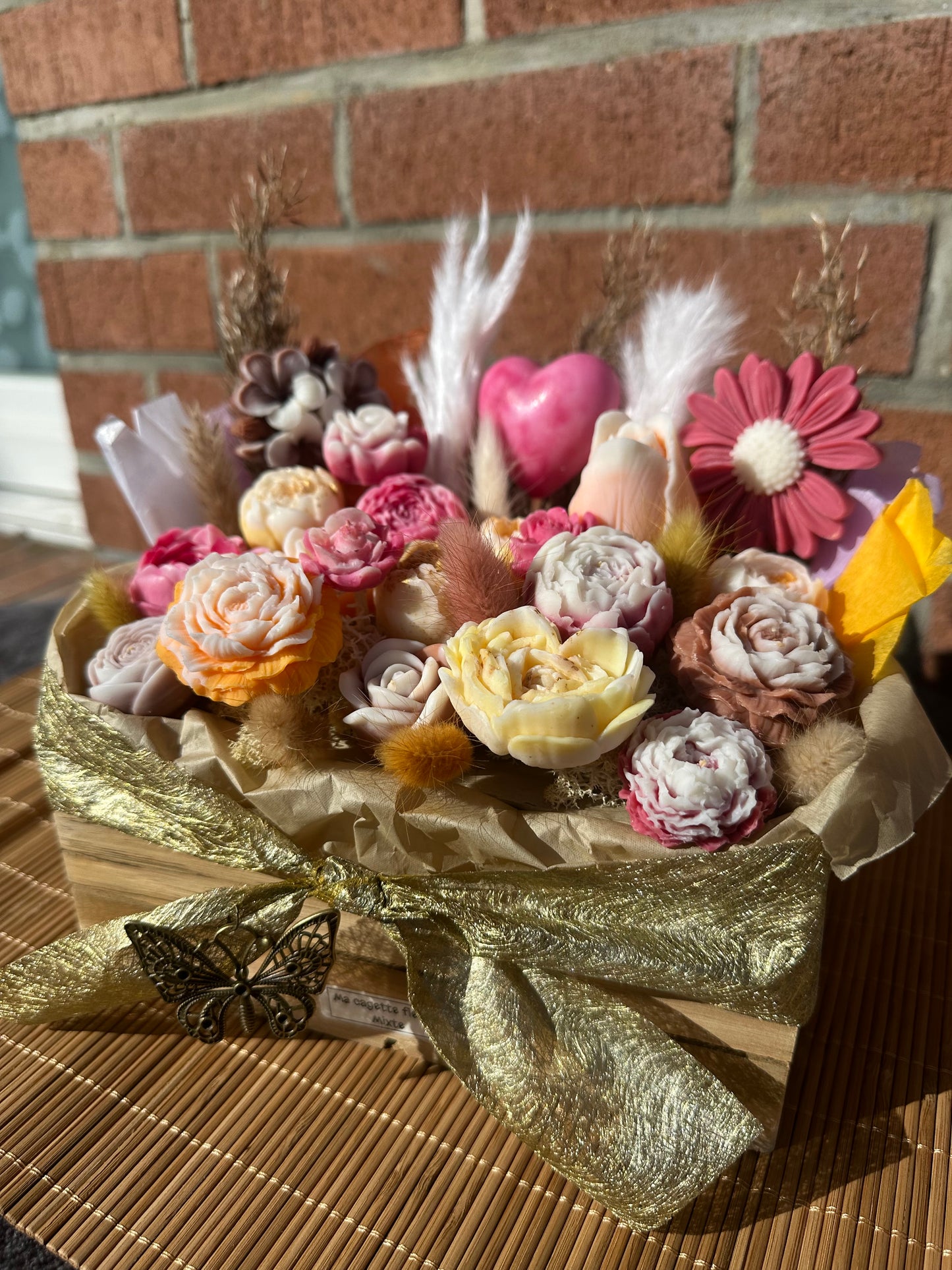 Cagette Fleurie Mixte - Grand modèle Fondant parfumé