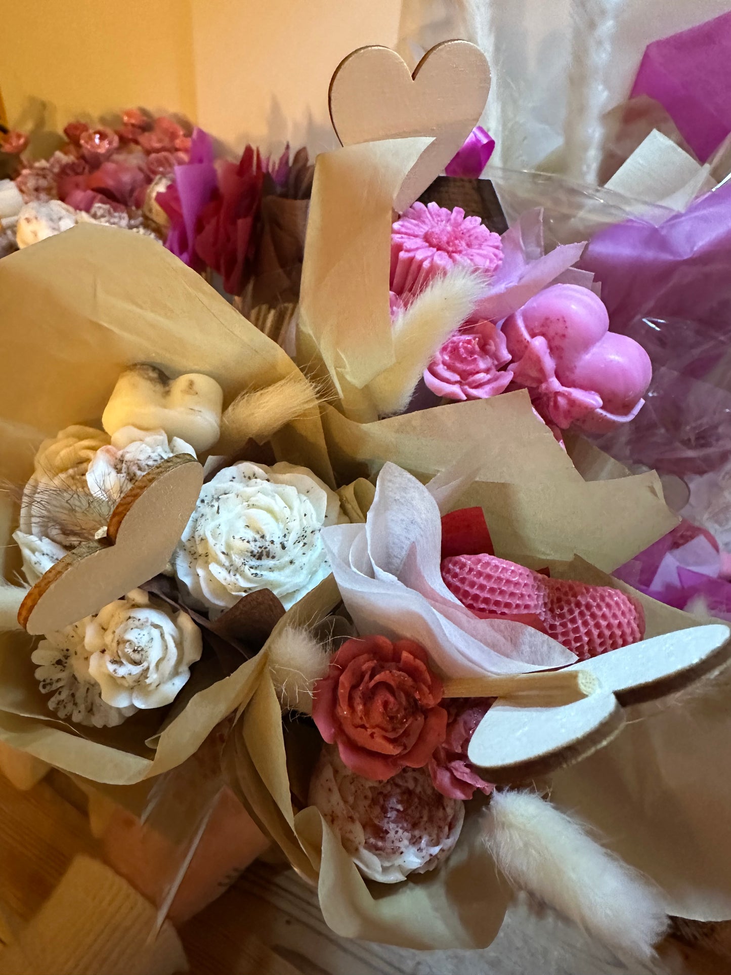 Bouquet  ( petit modèle ) POMME D’AMOUR
