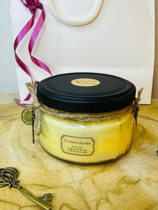 Bougie Signature N’2 Monoï des îles PF