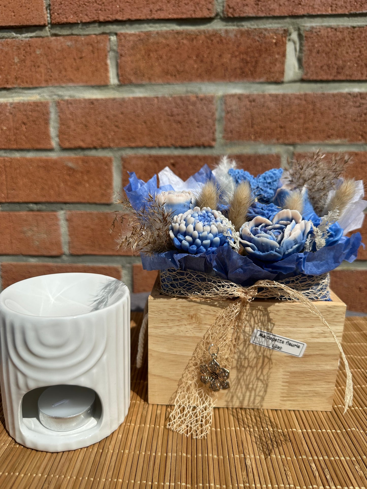 Ma cagette fleurie fondants parfumés LILAS