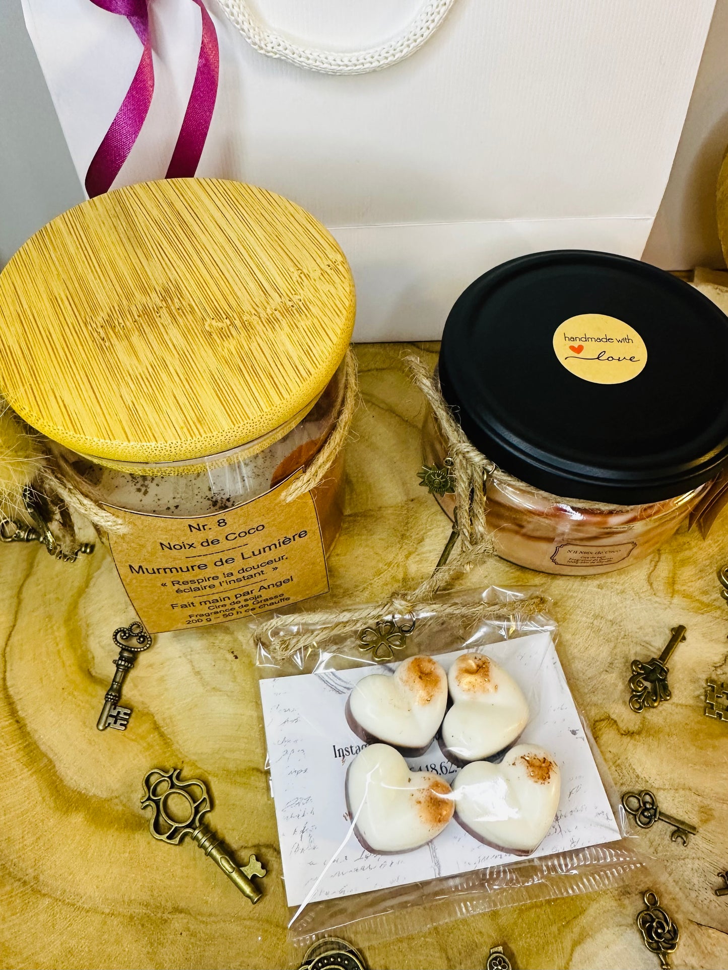 Bougie Signature N’8 Noix de Coco GF