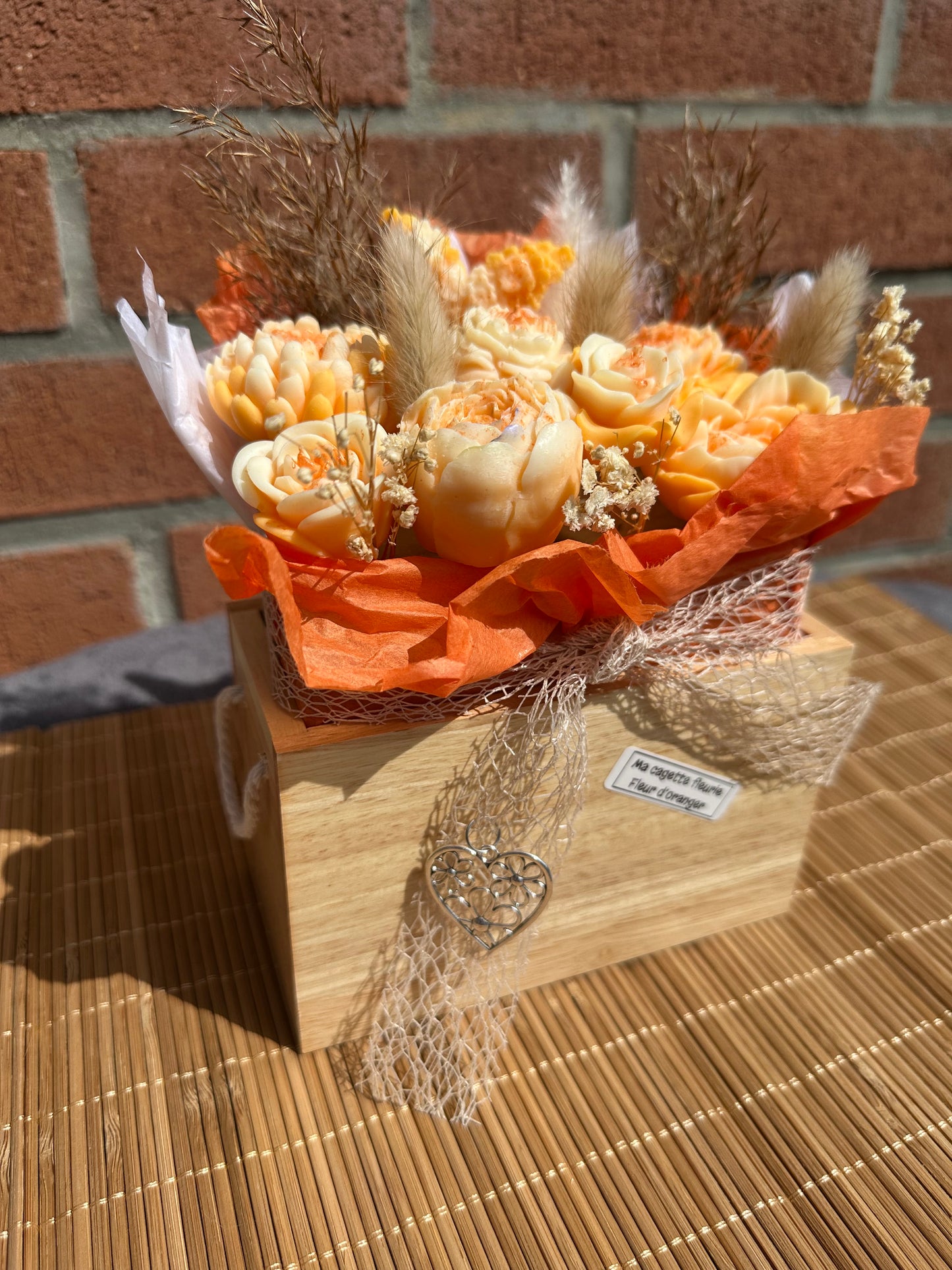 Ma cagette fleurie fondants parfumés FLEUR D’ORANGER