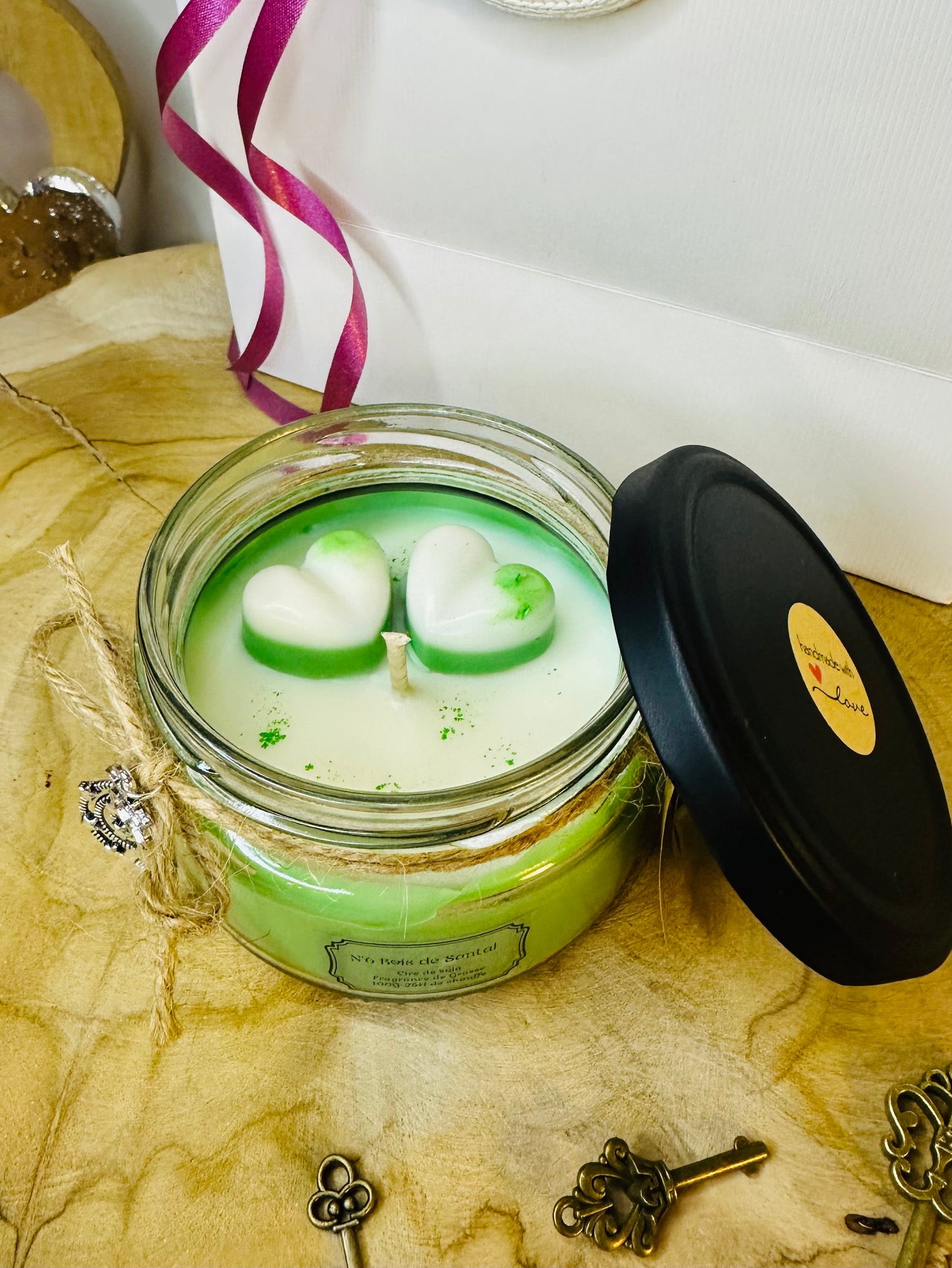 Bougie Signature N’6 Bois de Santal - Petit format