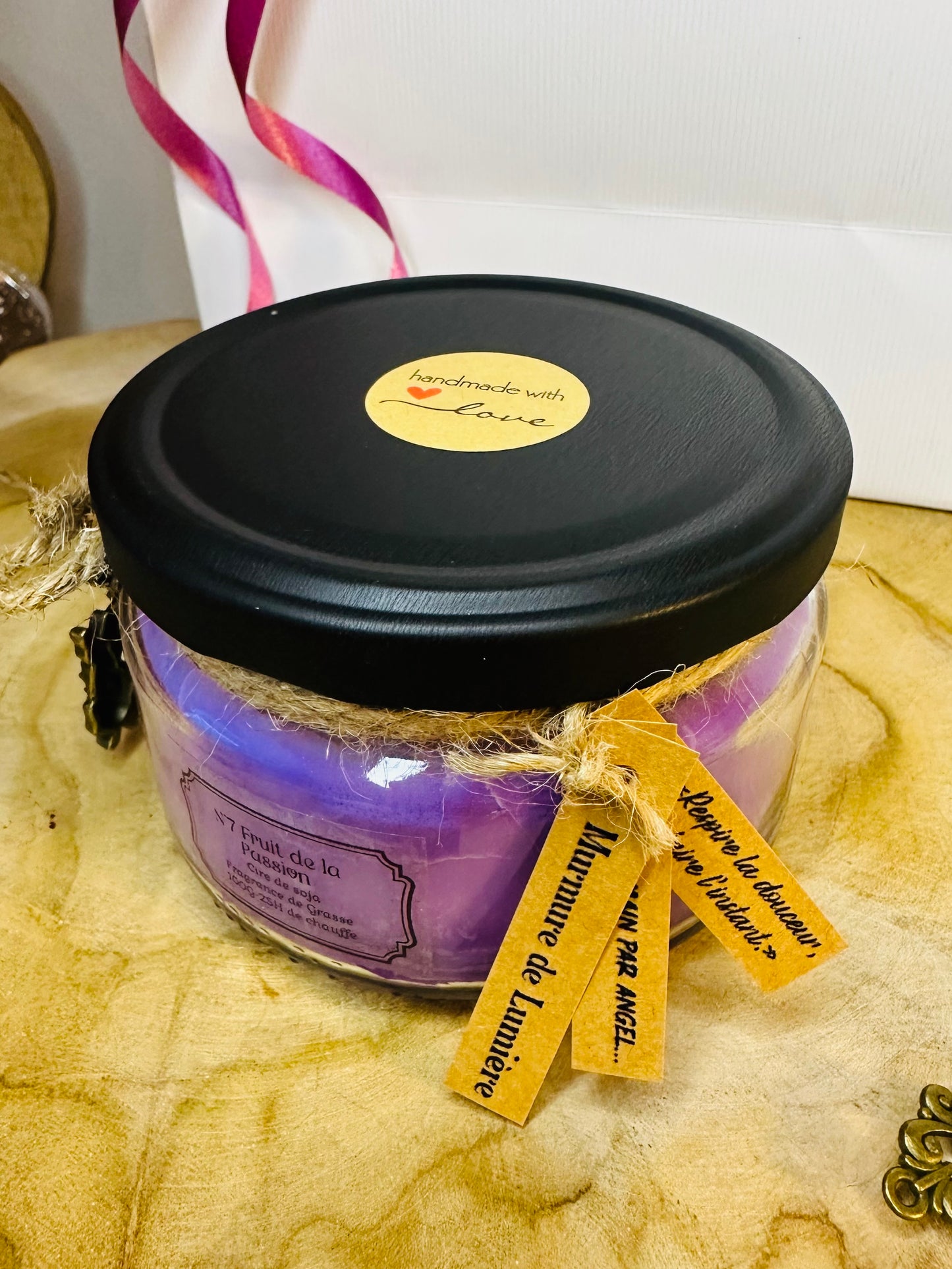 Bougie Signature N’7 Fruit de la Passion - Petit format
