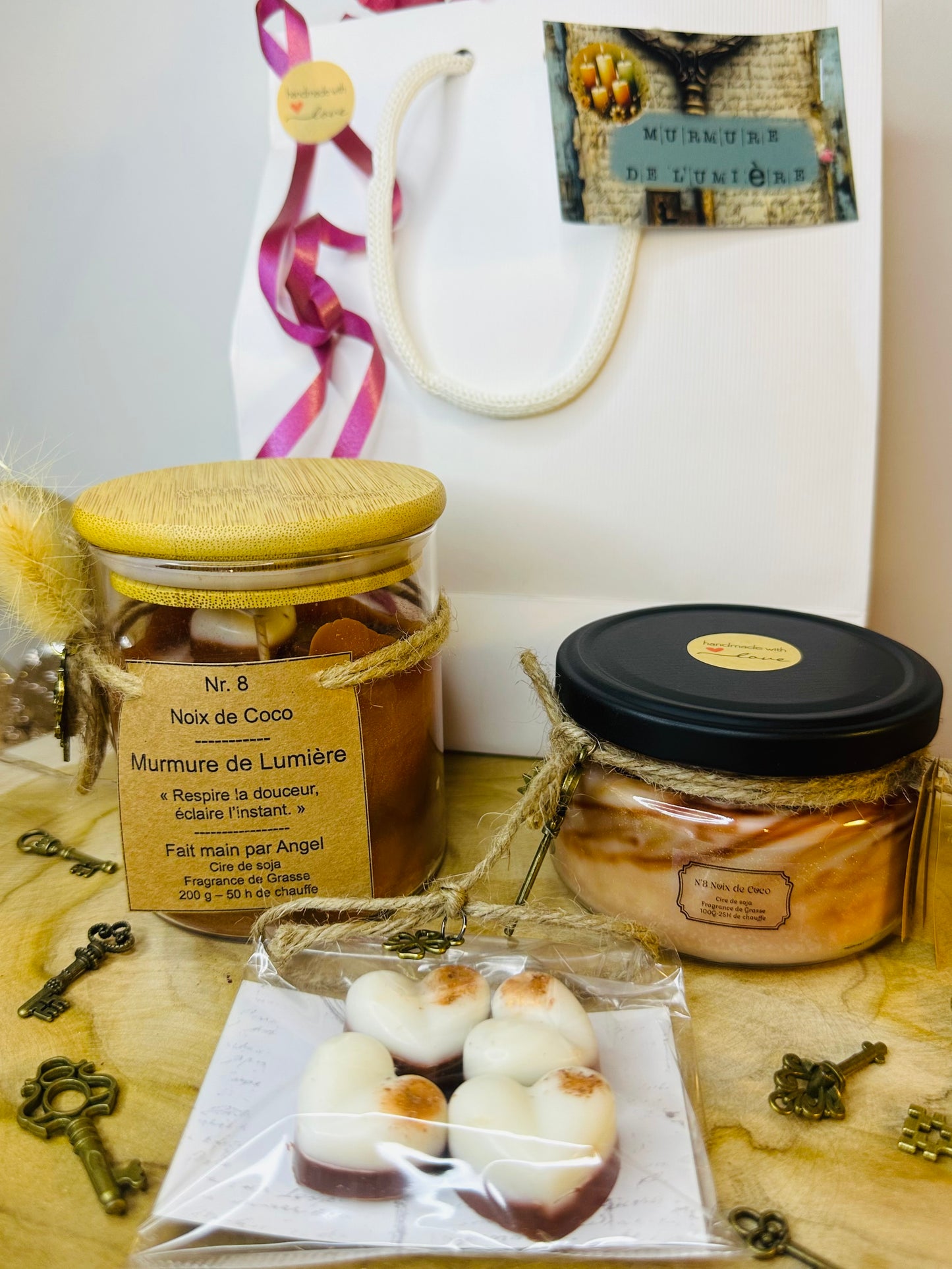 Bougie Signature N’8 Noix de Coco - Petit format