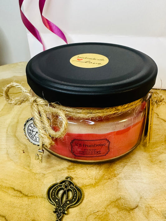 Bougie Signature N’5 Framboise PF