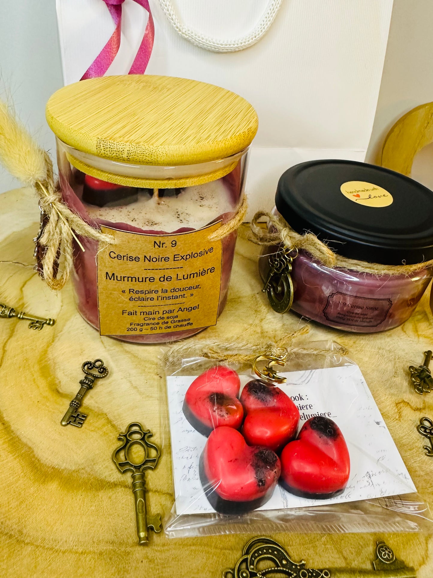 Bougie Signature N’9 Cerise Noire GF