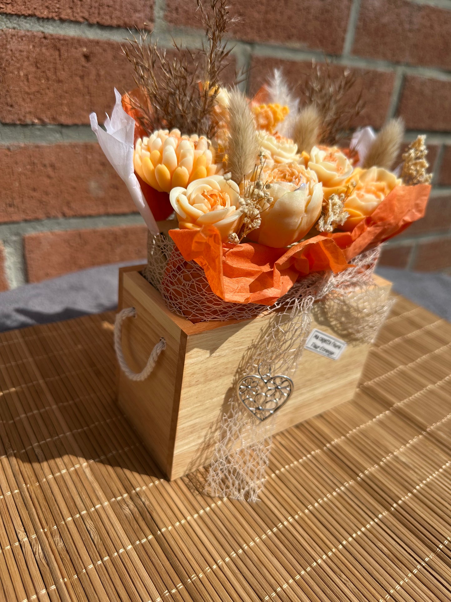 Ma cagette fleurie fondants parfumés FLEUR D’ORANGER