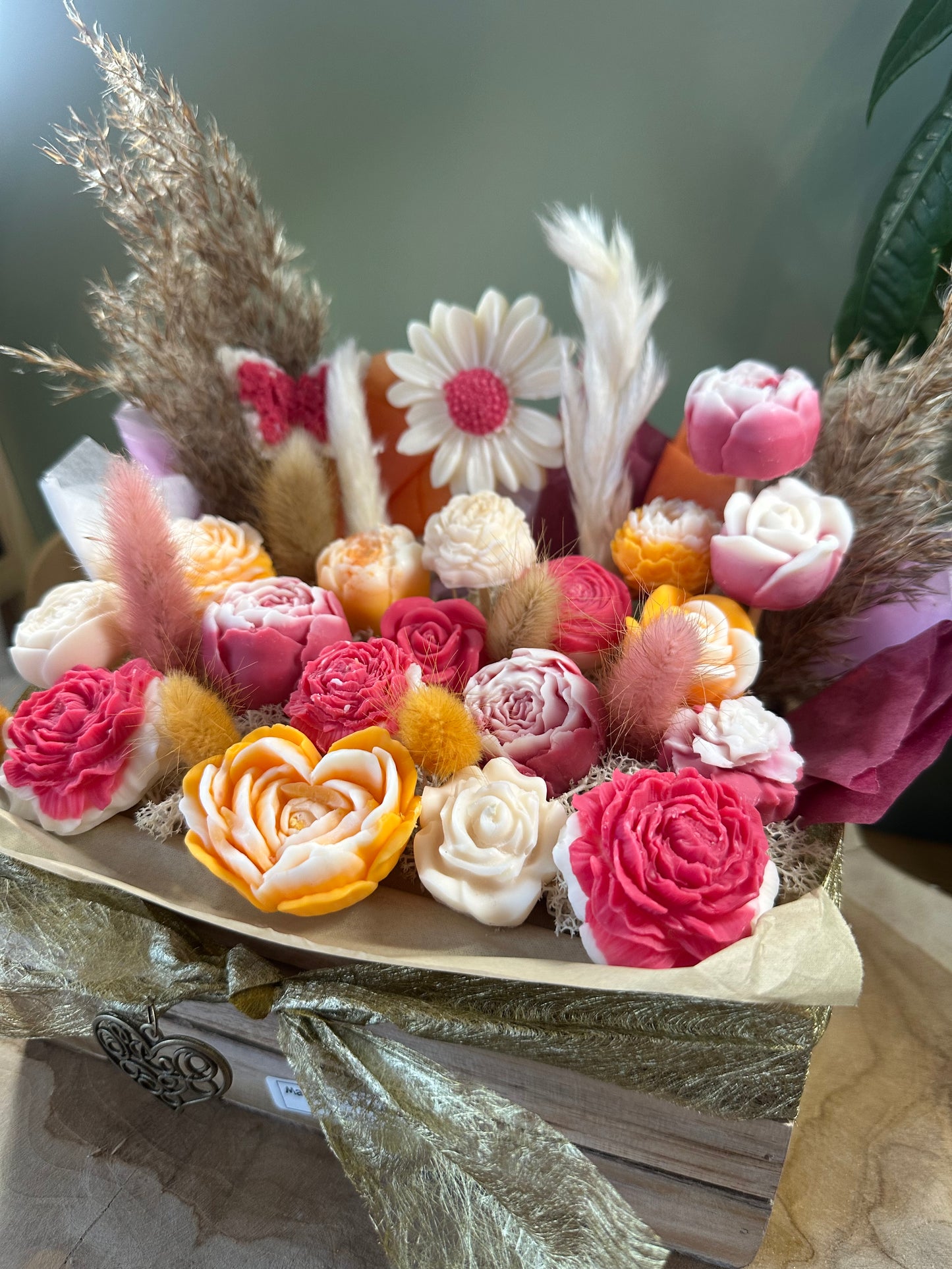 Cagette Fleurie Mixte - Grand modèle Fondant parfumé