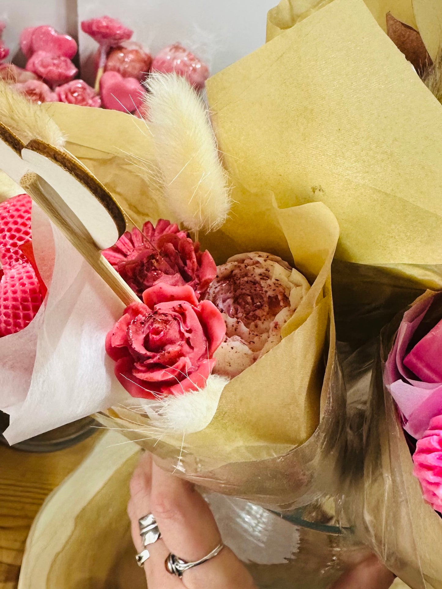 Bouquet  ( petit modèle ) POMME D’AMOUR