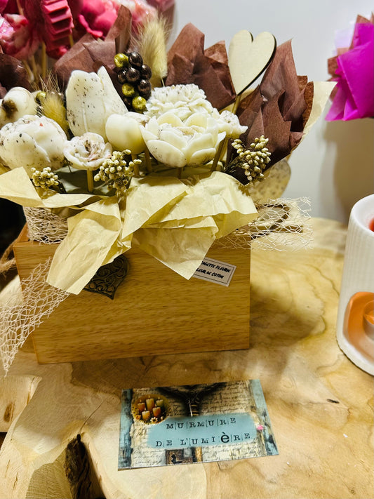 Ma cagette fleurie FLEUR DE COTON