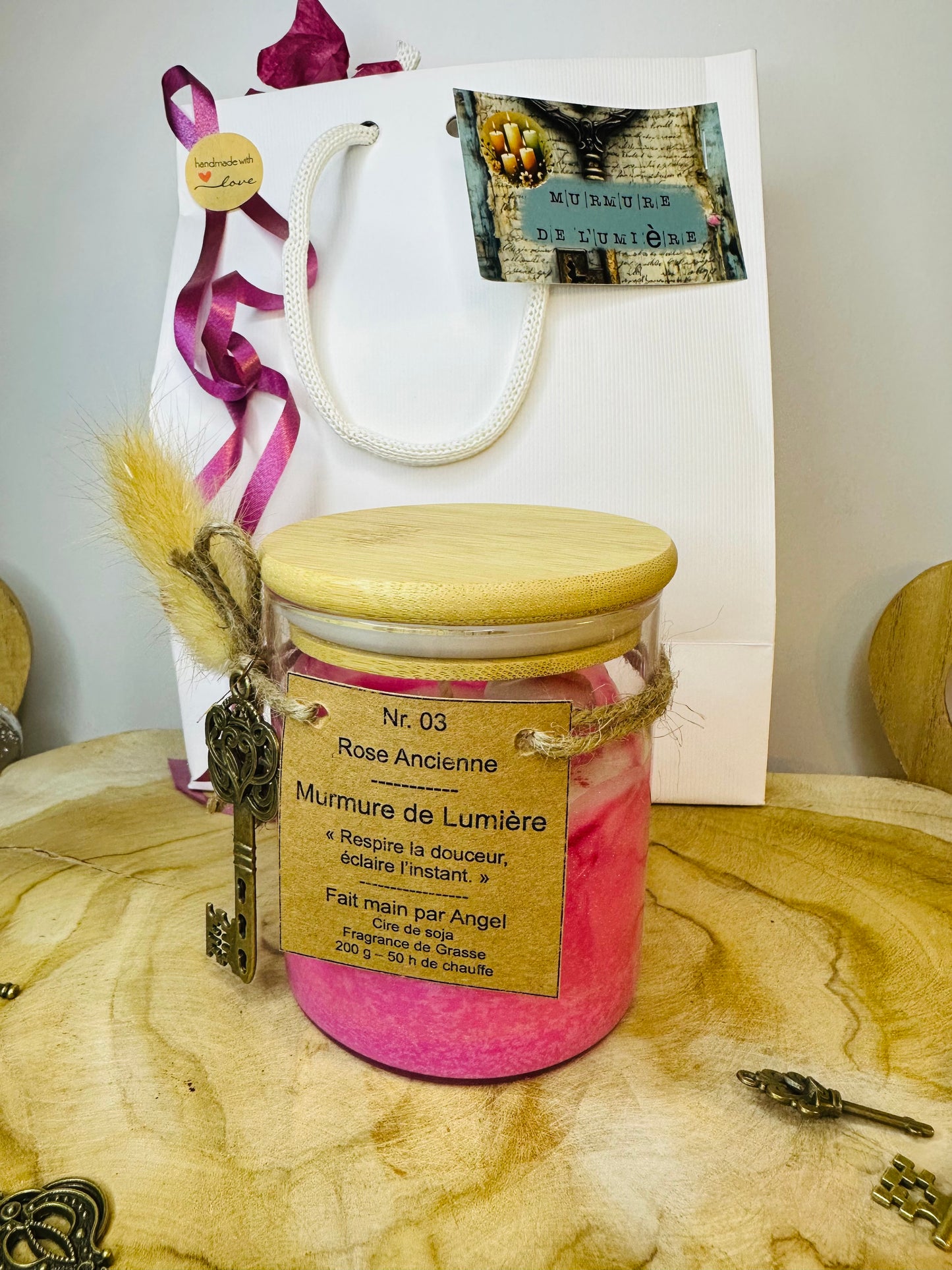 Bougie Signature N’3 Rose Ancienne GF