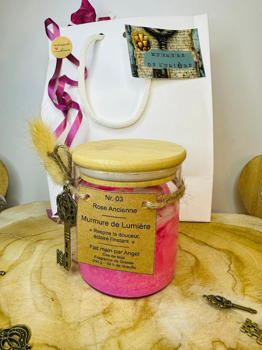 Bougie Signature N’3 Rose Ancienne GF