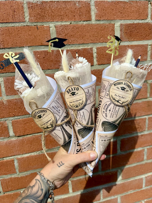 Bouquet fondant parfumé - Felicitations aux Diplômés