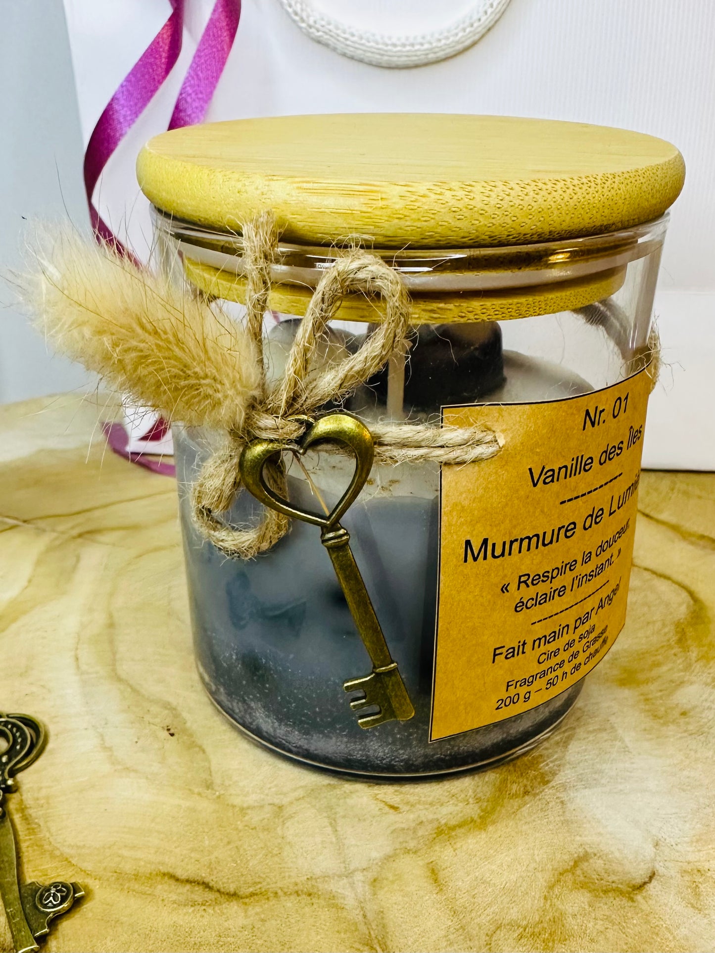 Bougie Signature N’1 Vanille des îles GF