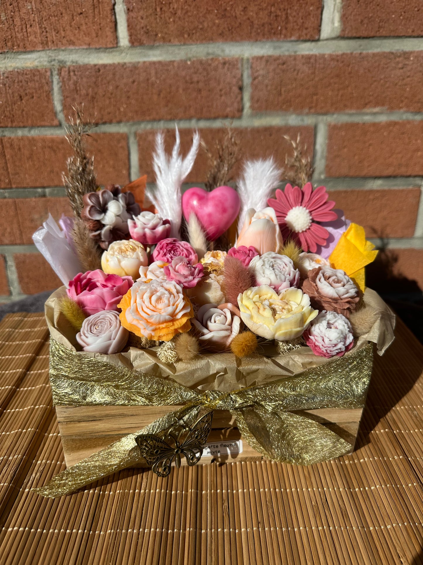 Cagette Fleurie Mixte - Grand modèle Fondant parfumé