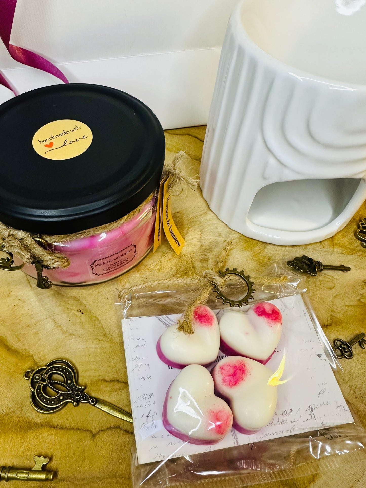 Coffret N’3 Rose ancienne