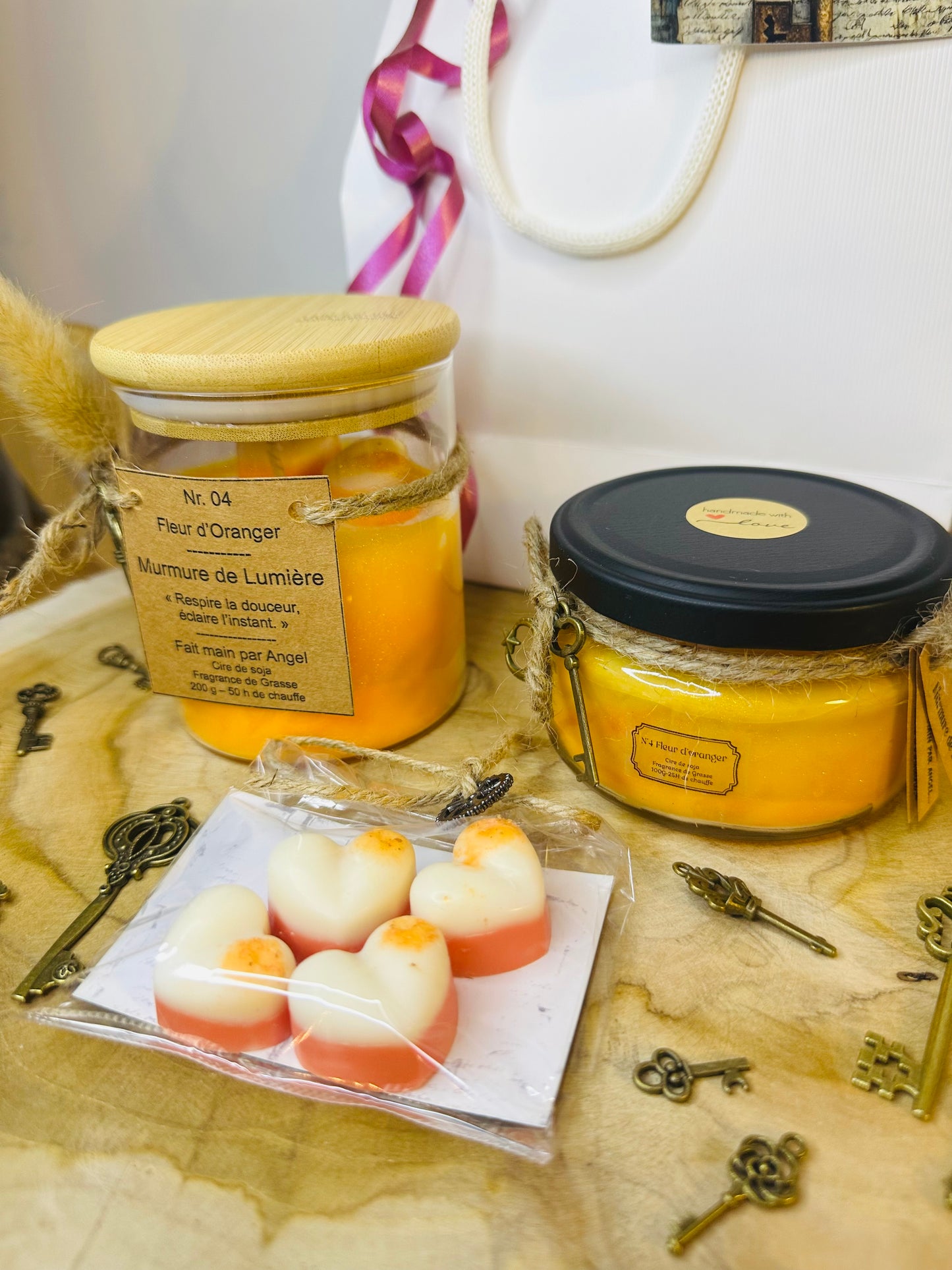 Bougie Signature N’4 Fleur d’oranger GF