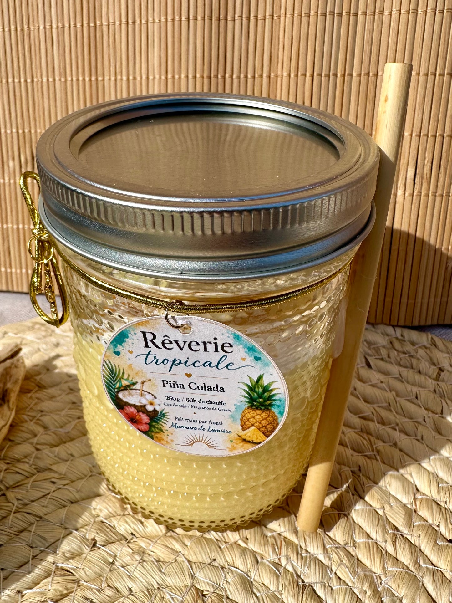 Bougie Parfumée - Rêverie Tropicale