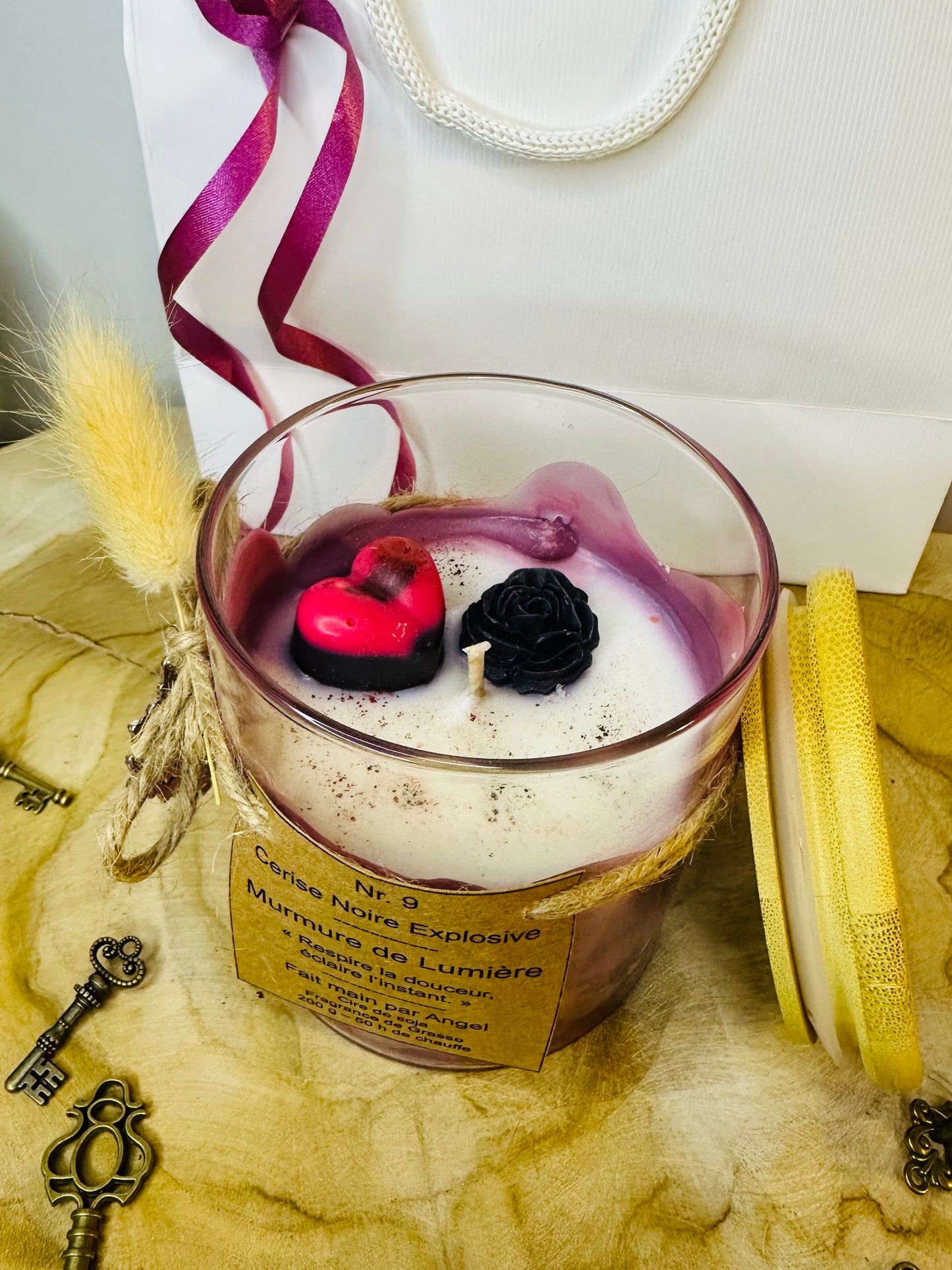 Bougie Signature N’9 Cerise Noire GF
