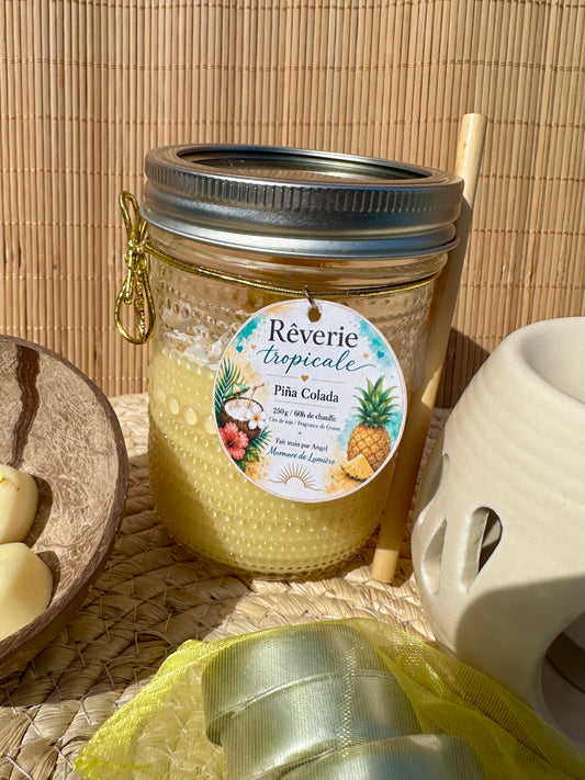 Bougie Parfumée - Rêverie Tropicale
