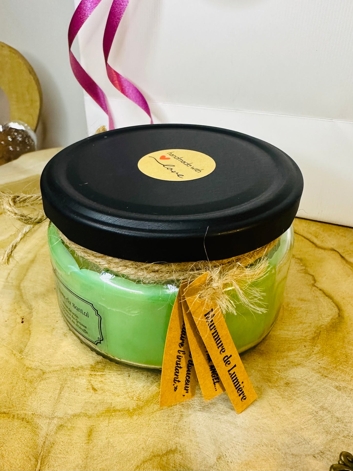 Bougie Signature N’6 Bois de Santal - Petit format