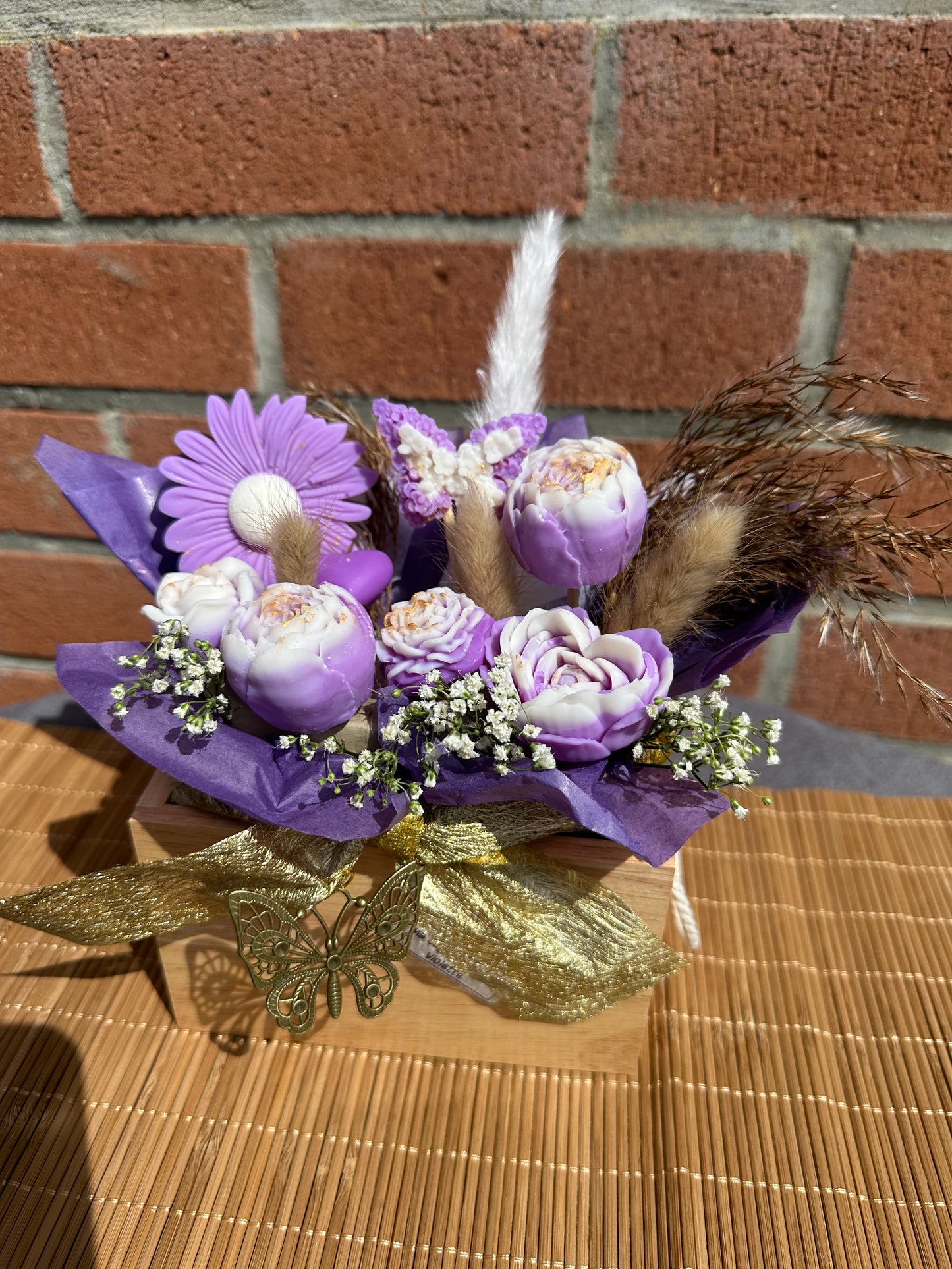 Ma cagette fleurie fondants parfumés VIOLETTE