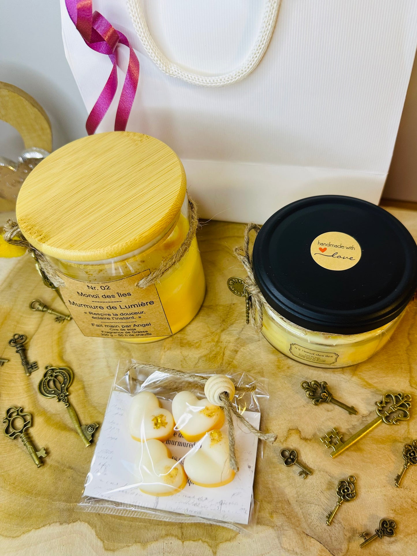 Bougie Signature N’2 Monoï des îles GF