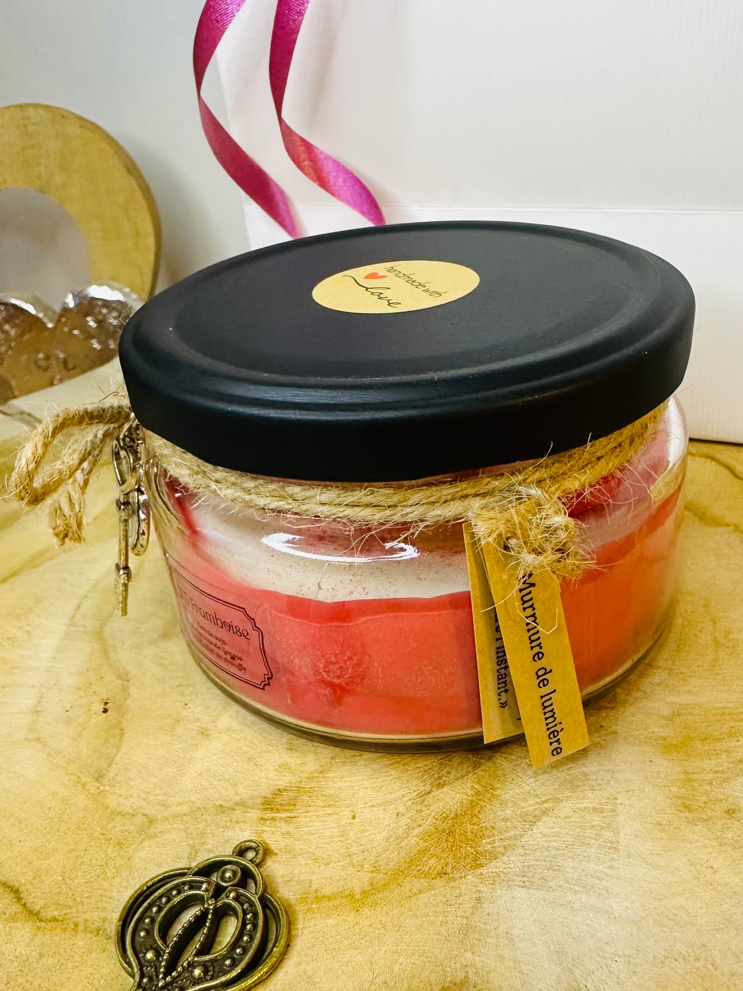 Bougie Signature N’5 Framboise - Petit format