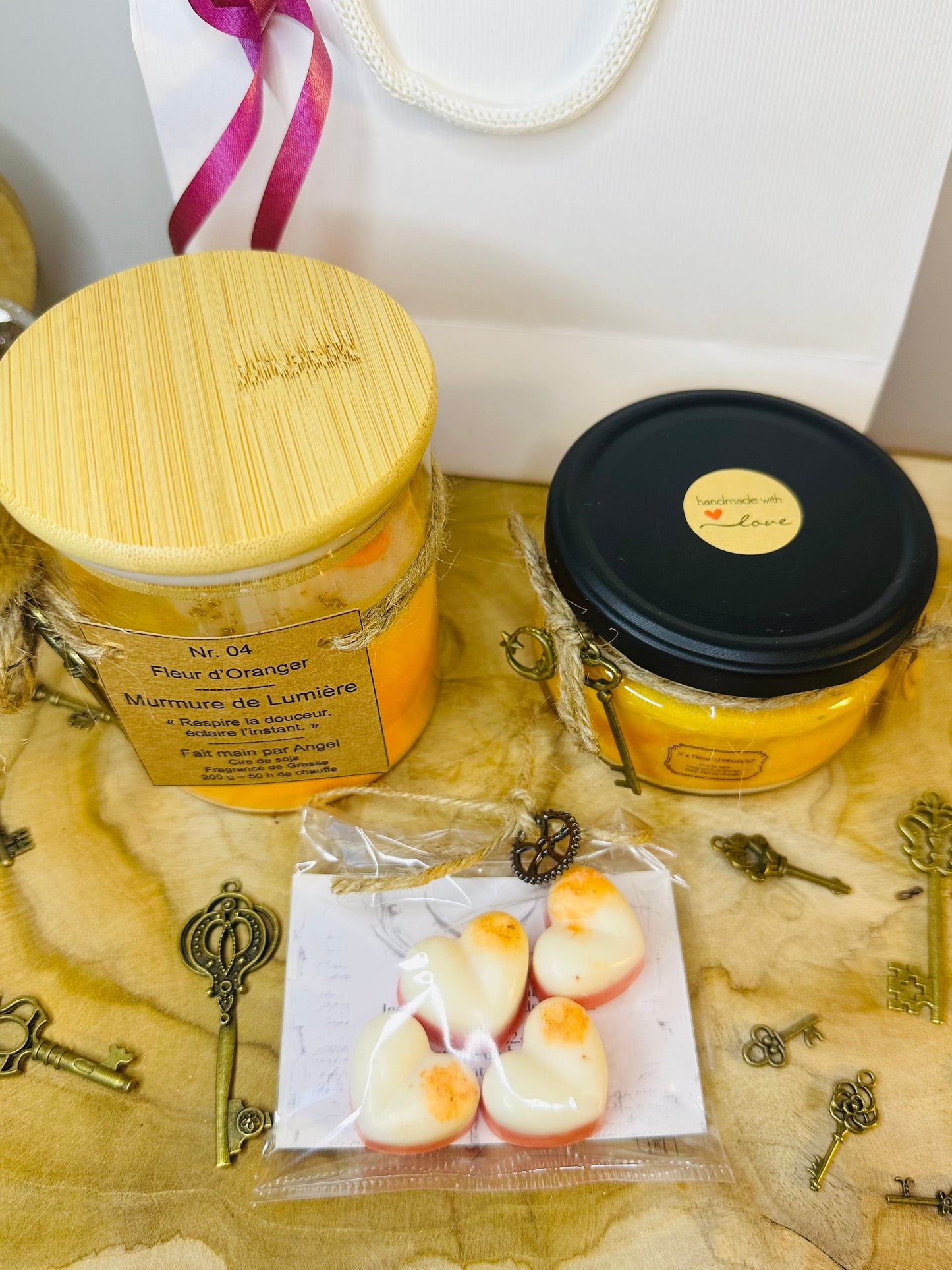 Bougie Signature N’4 Fleur d’oranger PF