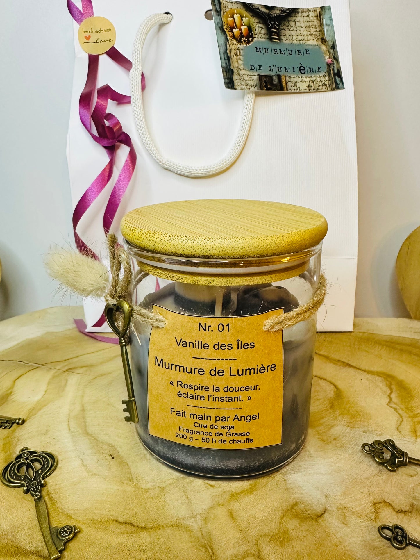 Bougie Signature N’1 Vanille des îles GF