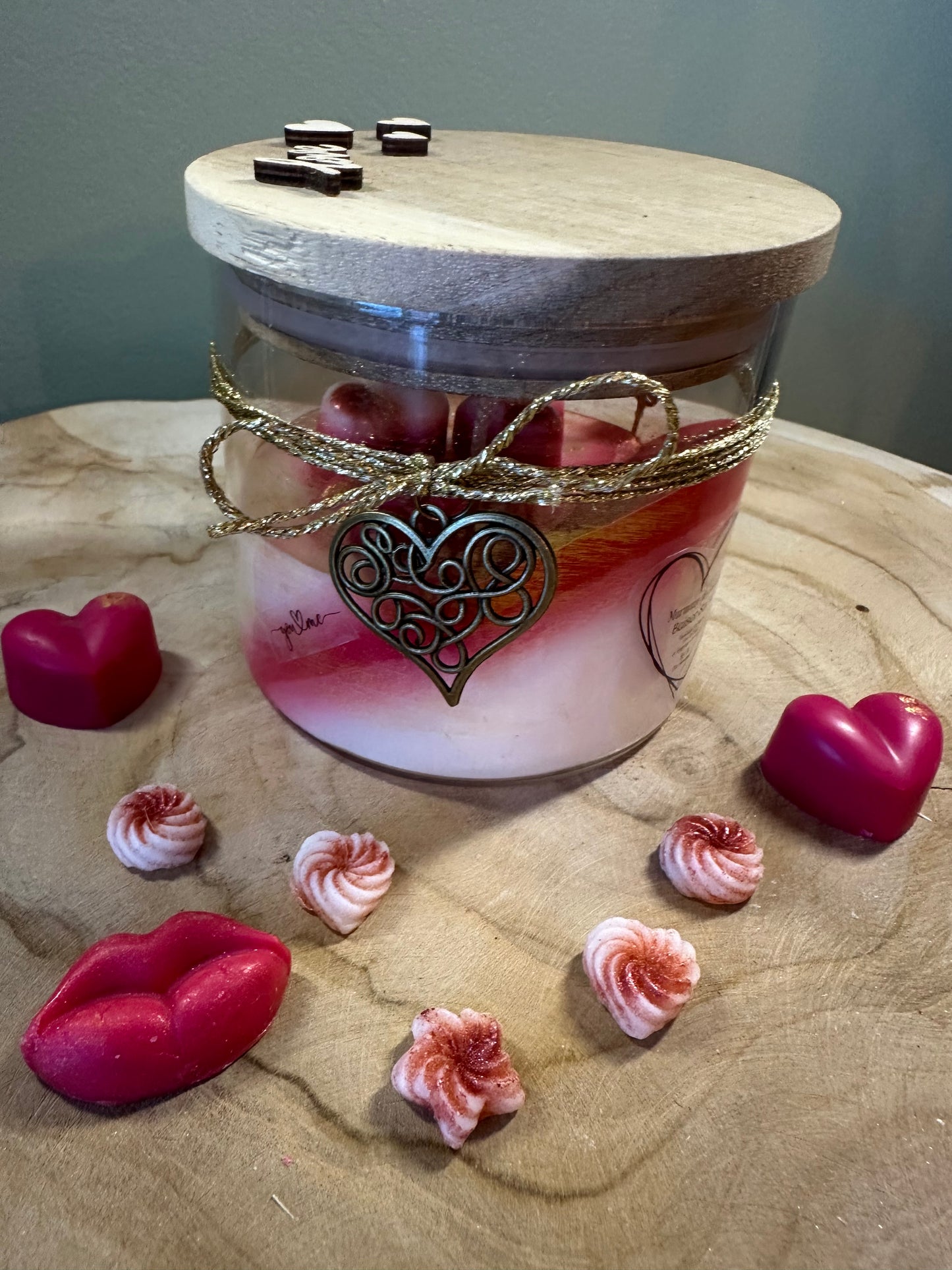 Bougie parfumée - Baiser sucré