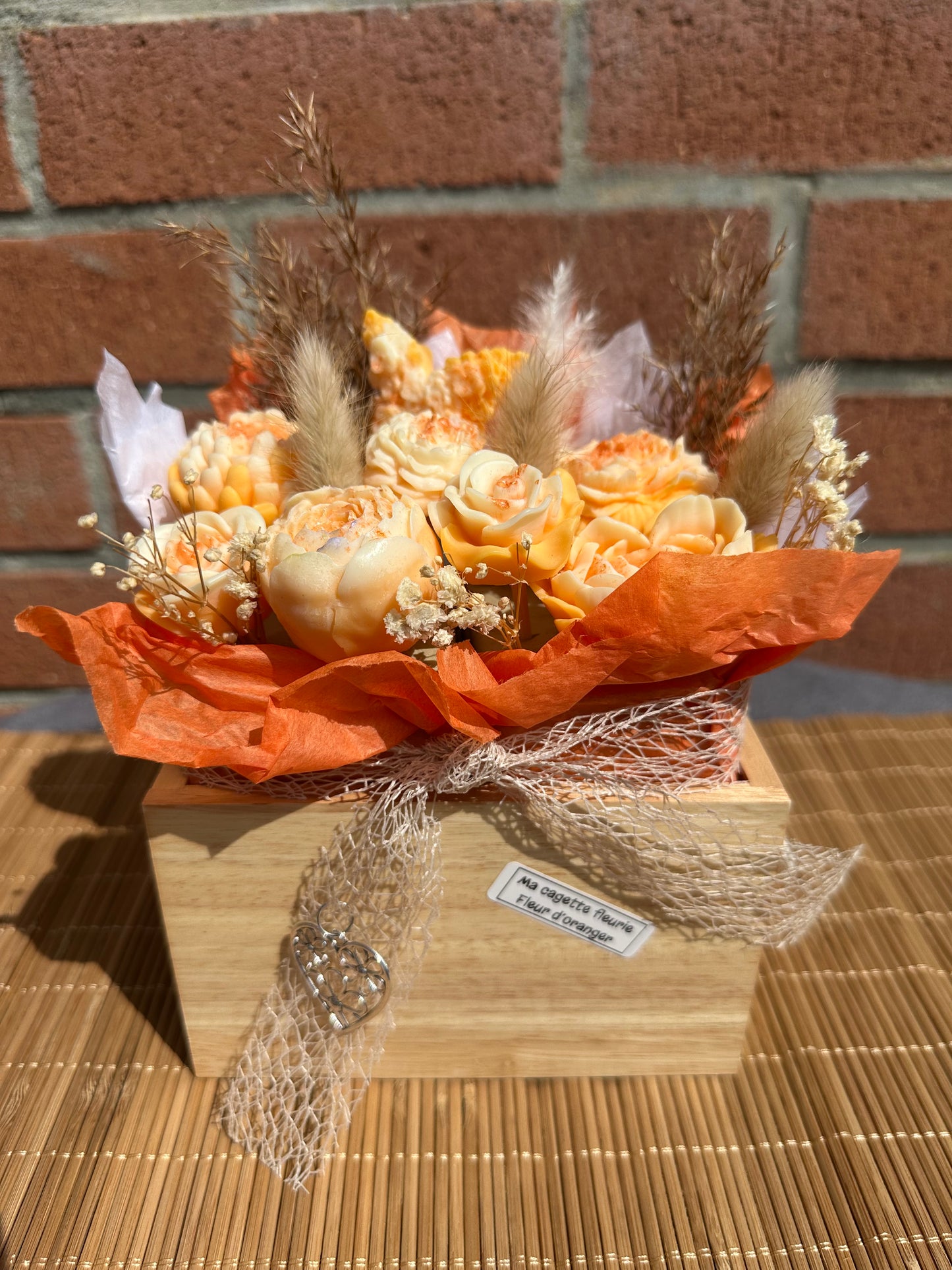 Ma cagette fleurie fondants parfumés FLEUR D’ORANGER