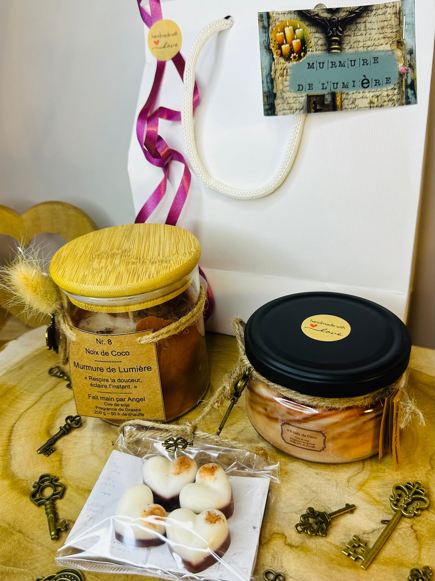Bougie Signature N’8 Noix de Coco - Petit format
