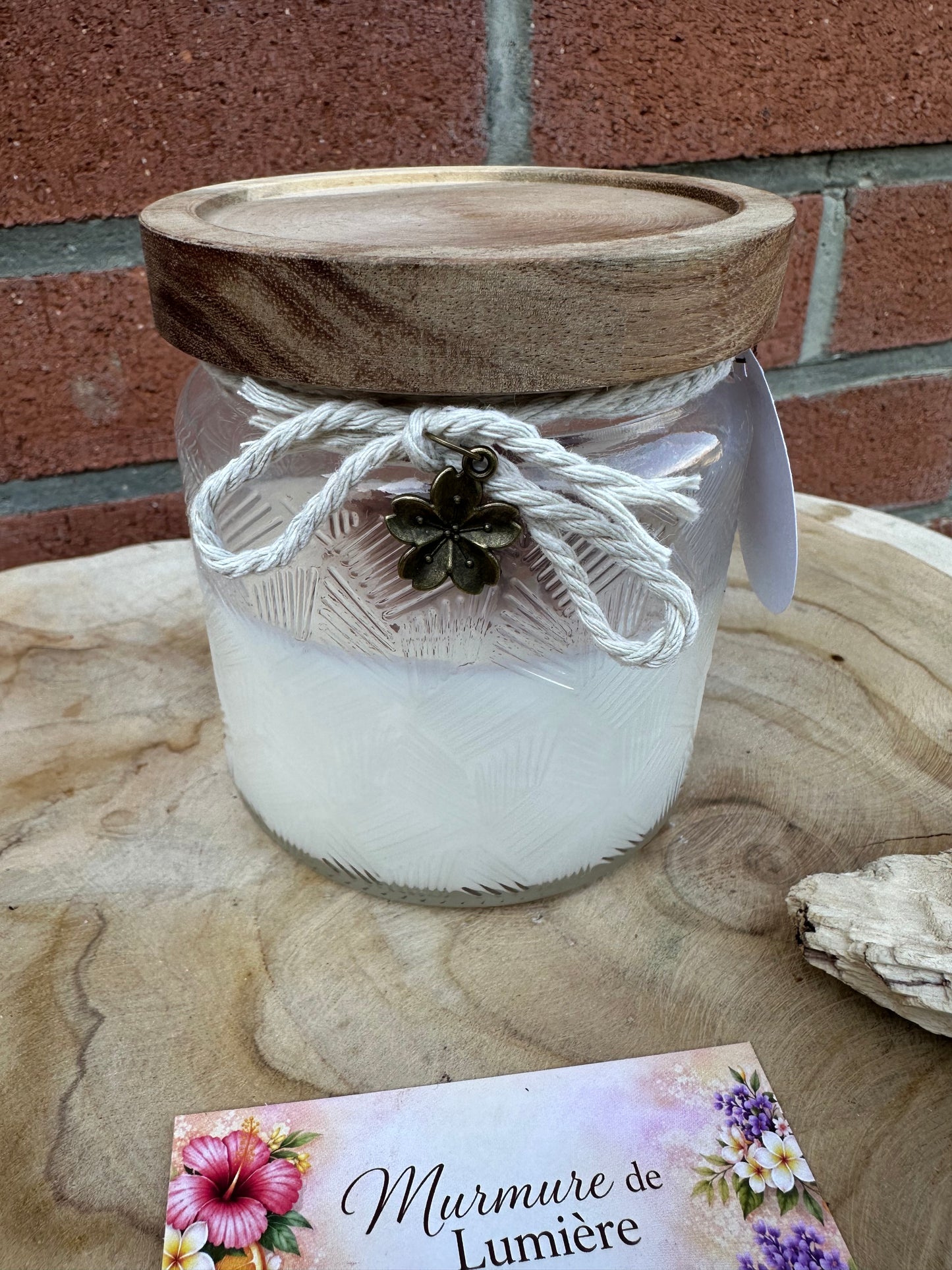 Bougie Parfumée - Douce Évasion fleur de coton