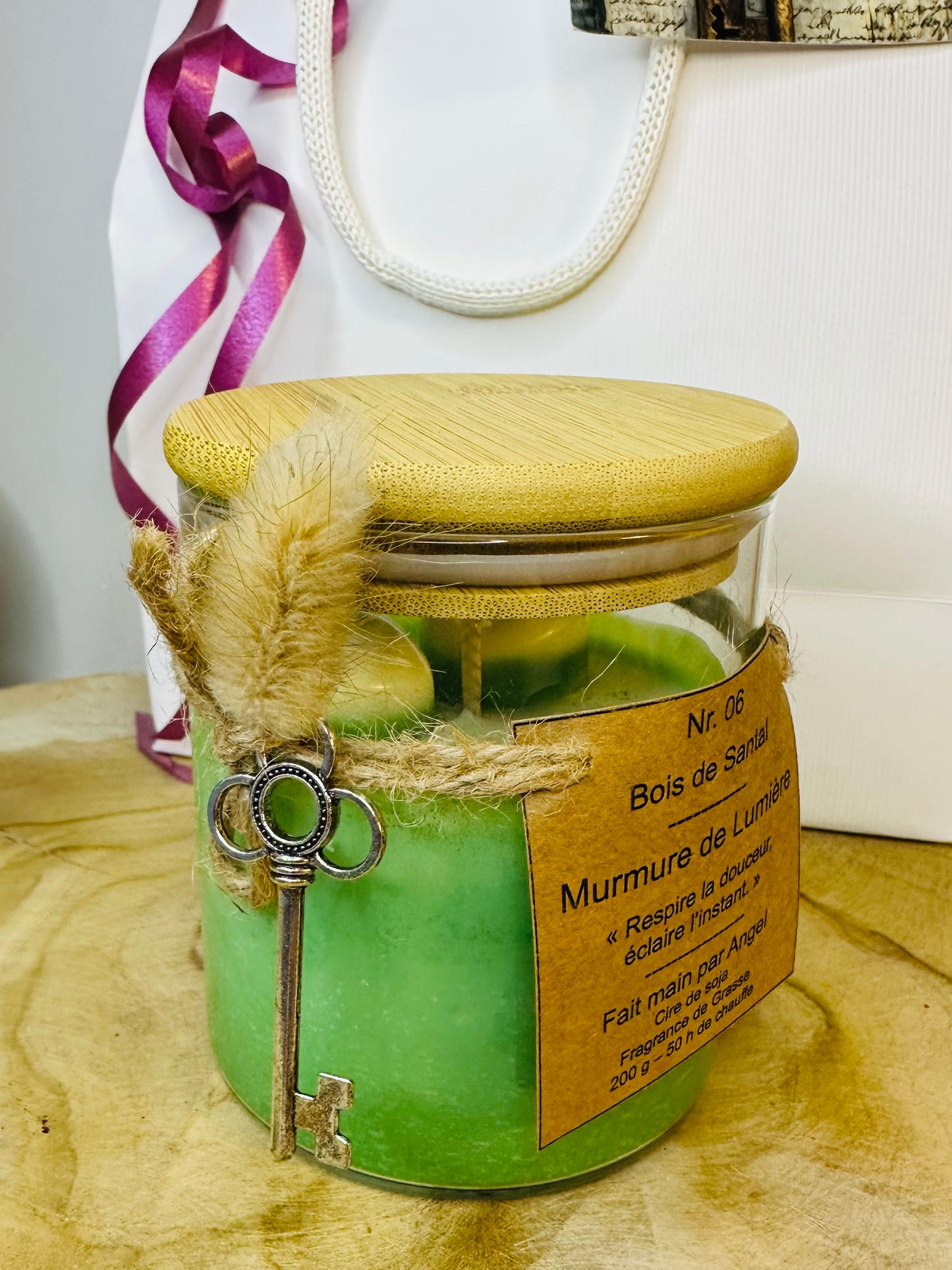 Bougie Signature N’6 Bois de Santal GF