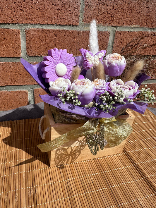 Ma cagette fleurie fondants parfumés VIOLETTE