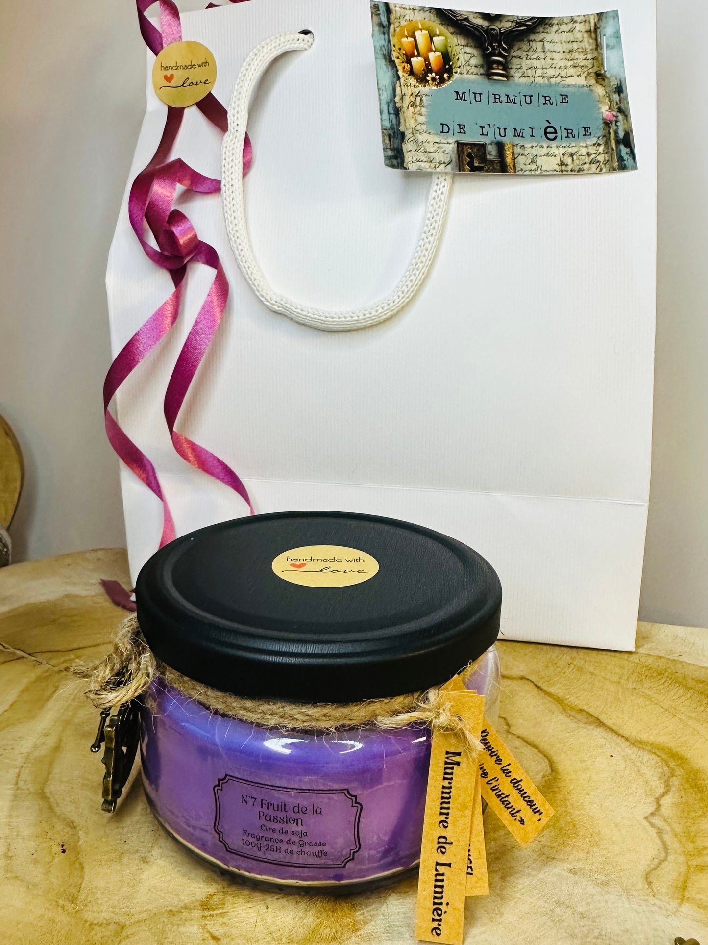Bougie Signature N’7 Fruit de la Passion - Petit format