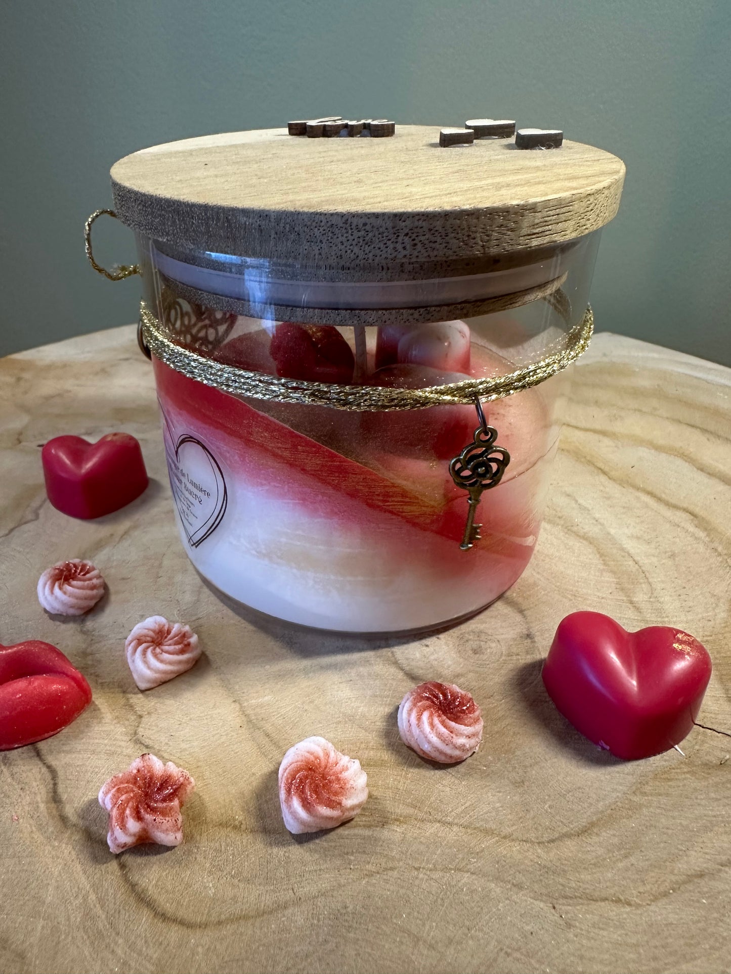 Bougie parfumée - Baiser sucré