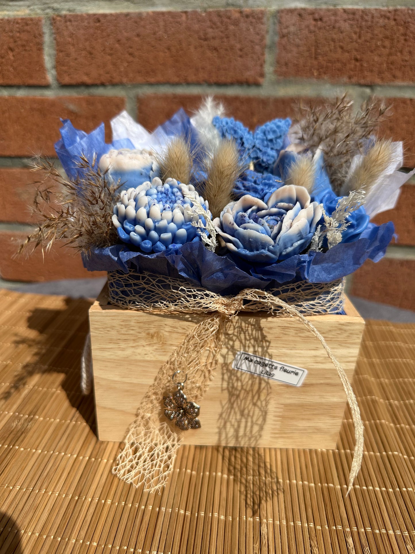 Ma cagette fleurie fondants parfumés LILAS